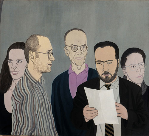 Martin, Jan and Josef
1994,  90 x  100 cm